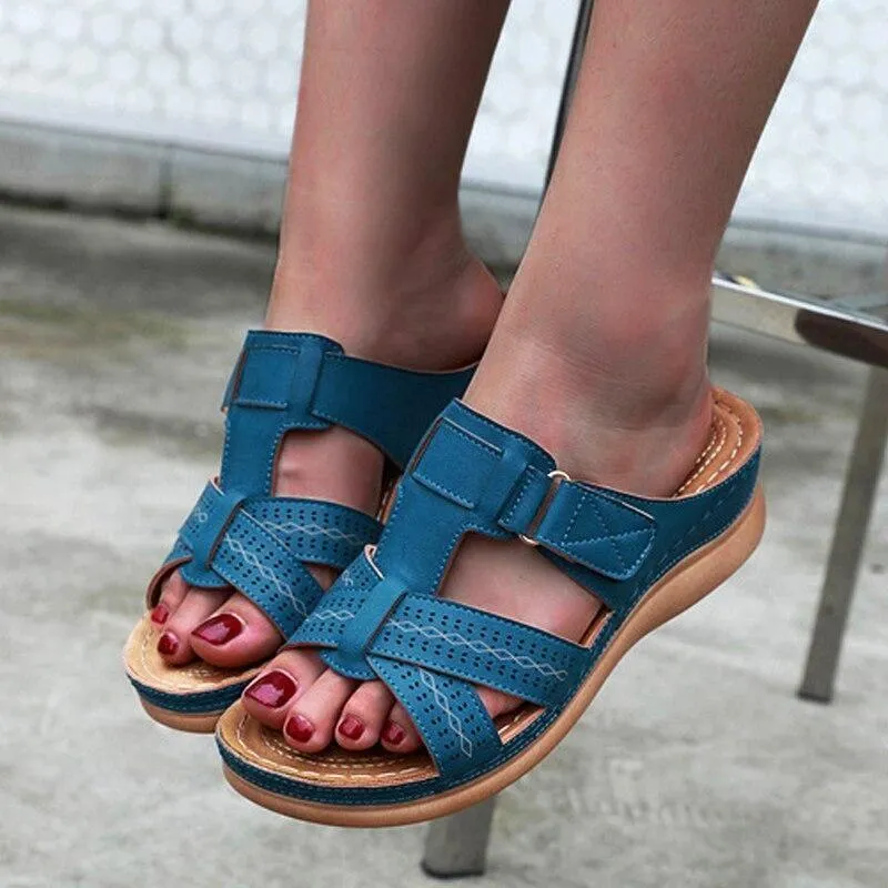 Cilool Premium Vintage Orthopedic Open Toe Sandal