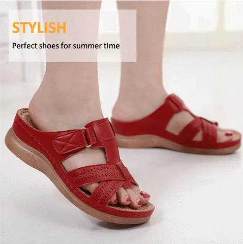 Cilool Premium Vintage Orthopedic Open Toe Sandal
