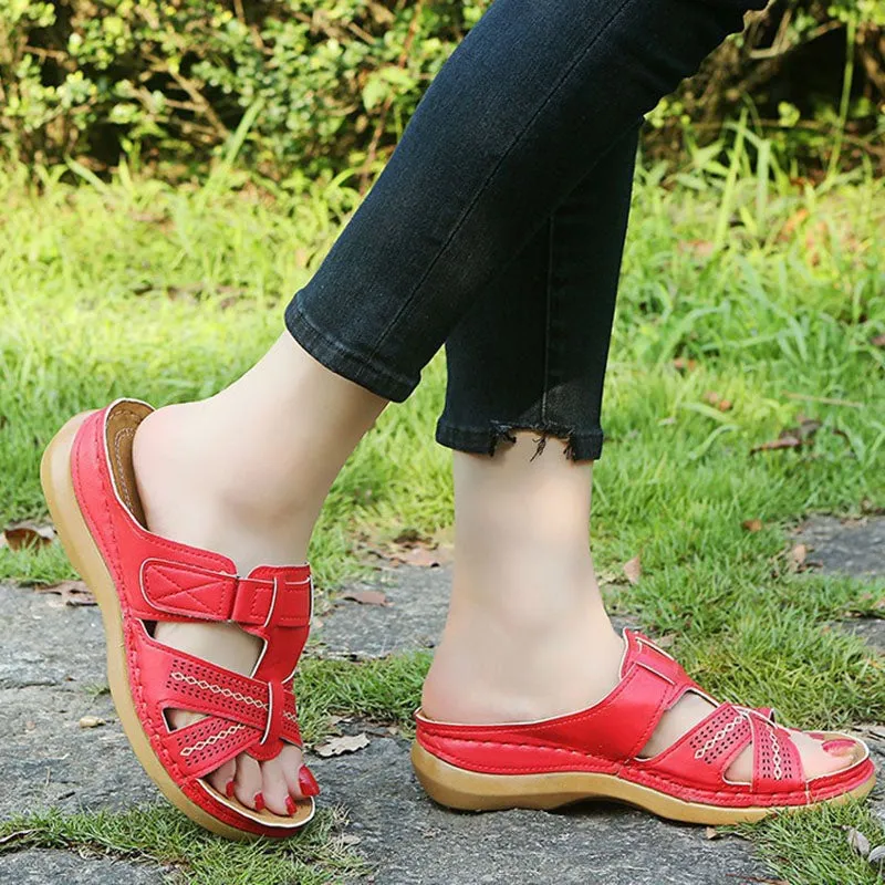 Cilool Premium Vintage Orthopedic Open Toe Sandal