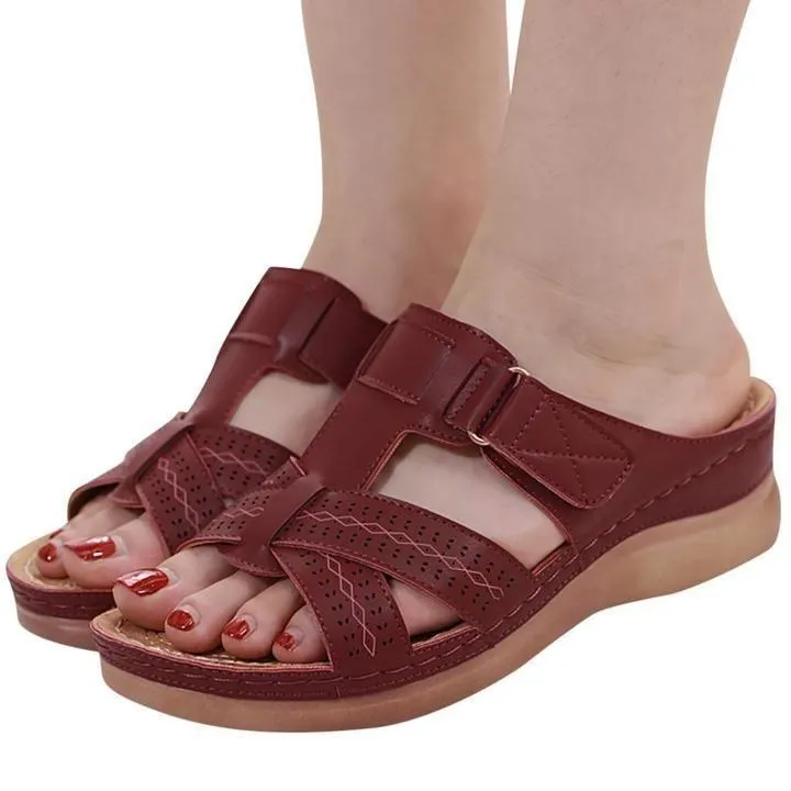 Cilool Premium Vintage Orthopedic Open Toe Sandal