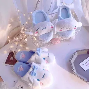 Cinnamoroll Inspired Closed Toe Slippers