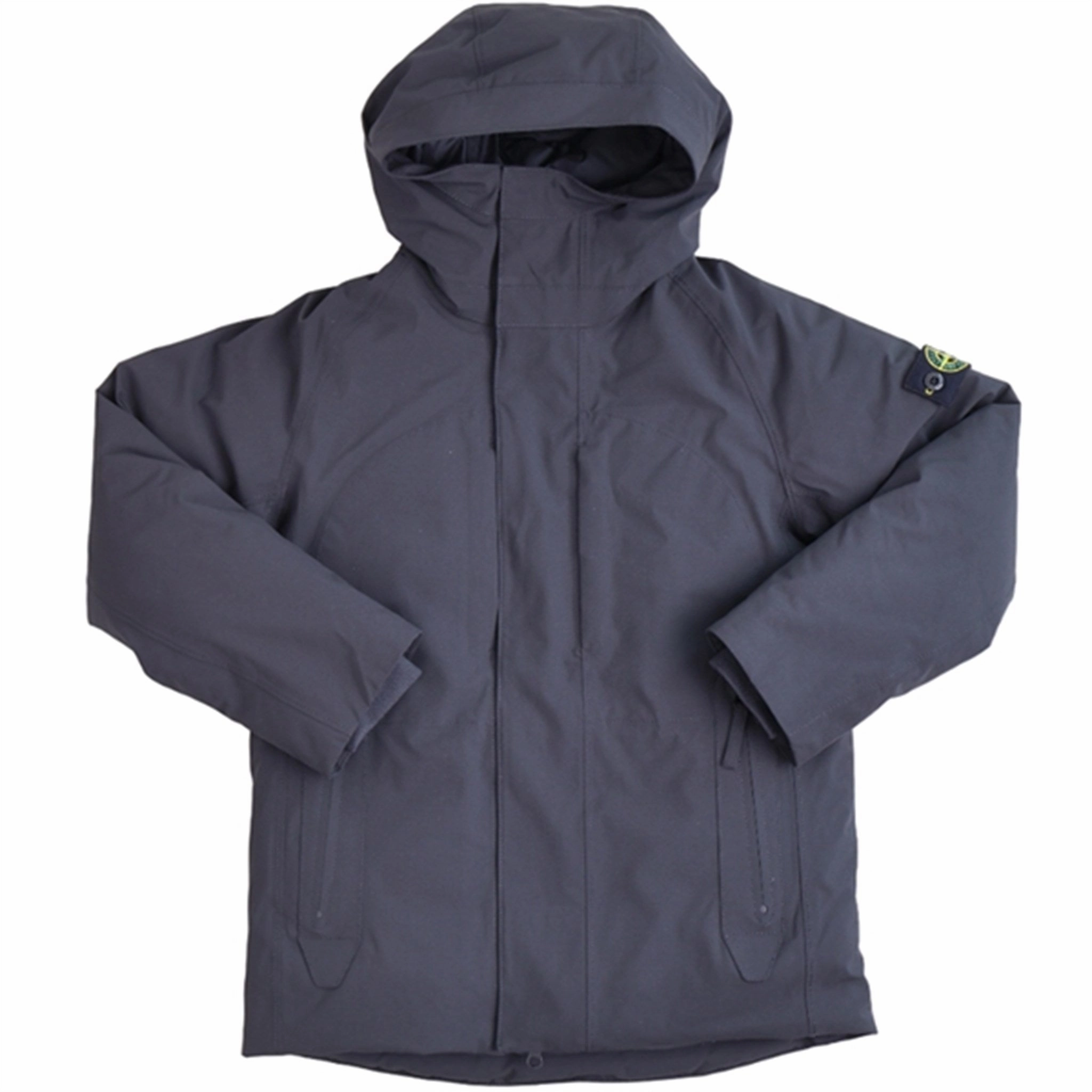 Eco Certified Textiles Fleece Lined Interior Stone Island Down jacket Black