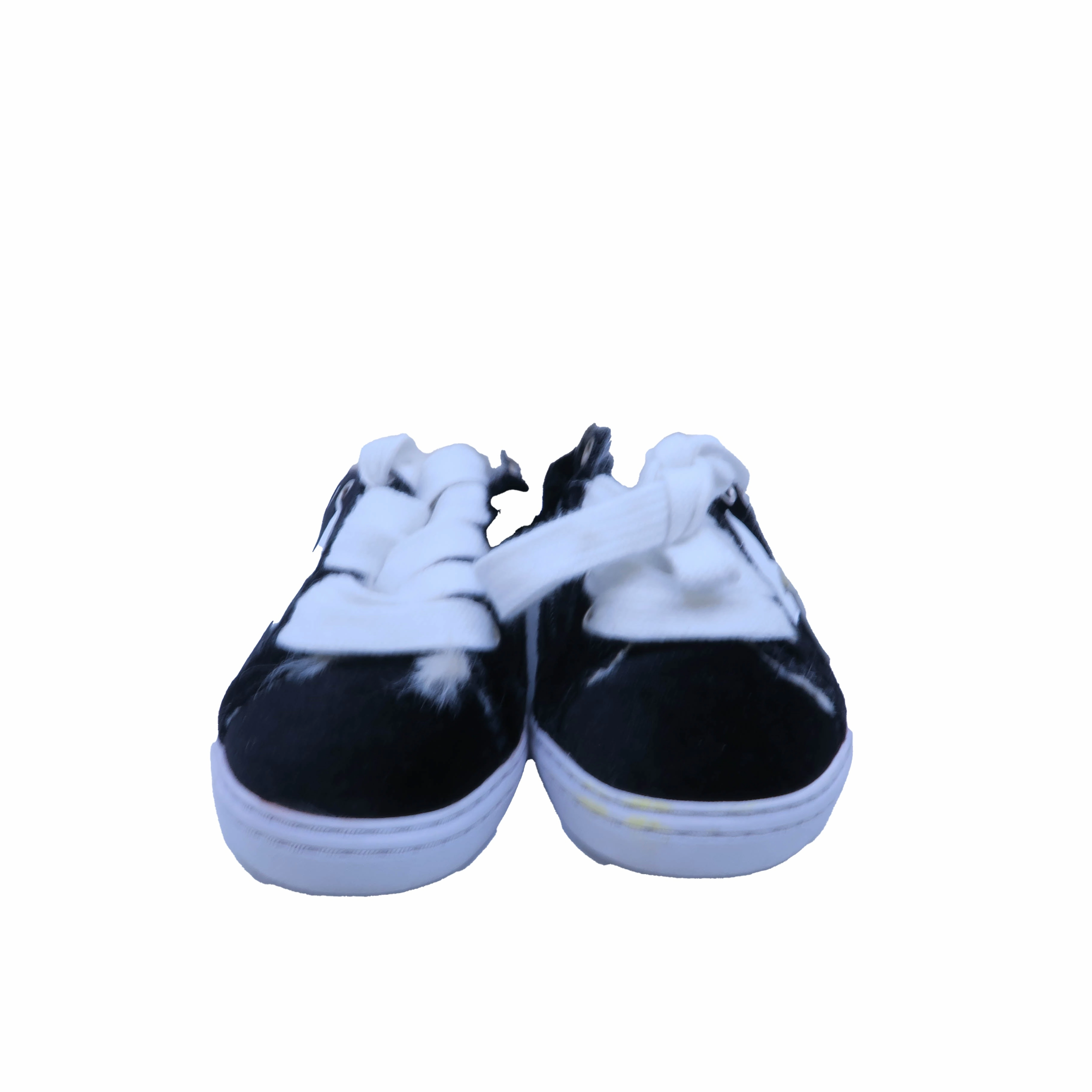 Hoo Girls Black | White Sneakers Fresh flexibility Form Support