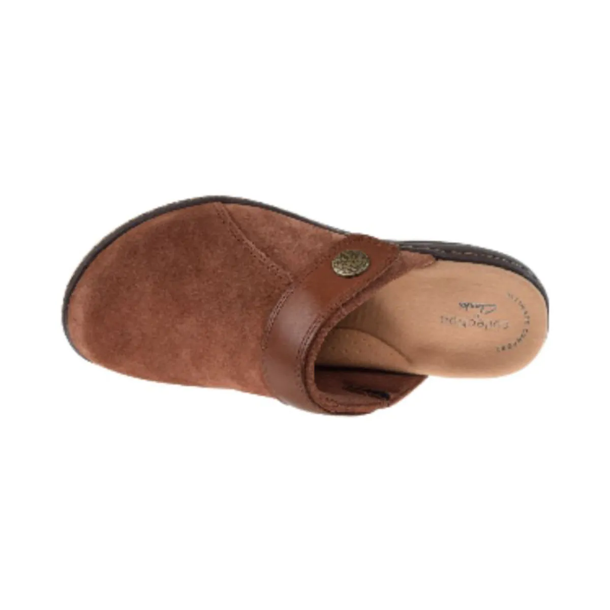 Clarks Laureann Strap Women's Shoes Dark Tan