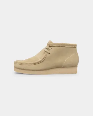 Indoor Running Shock Absorber Clarks Originals Women's Wallabee Boot (M) Maple