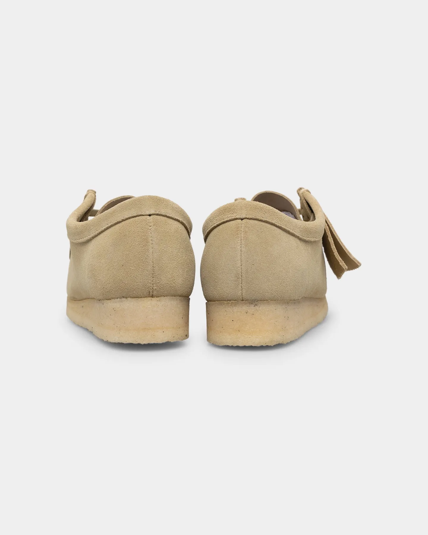 Clarks Originals Women's Wallabee (M) Maple Multi Density Cushion synthetic - upper - durability shoes