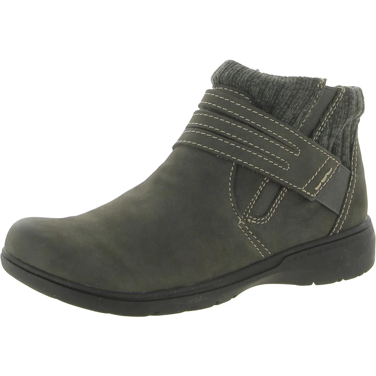 Clarks Womens CARLEIGH LANE Cushioned Footbed Casual Ankle Boots