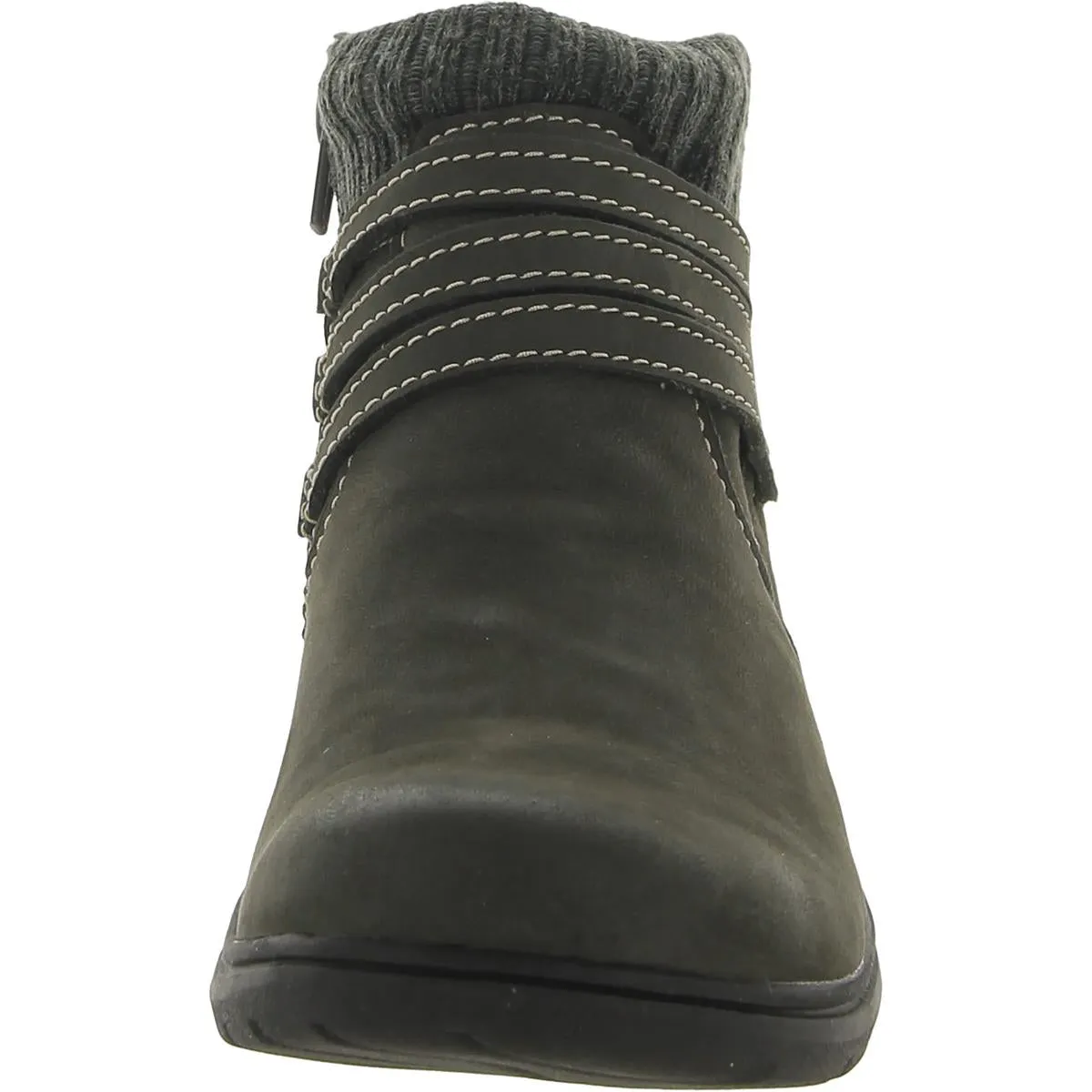 Clarks Womens CARLEIGH LANE Cushioned Footbed Casual Ankle Boots