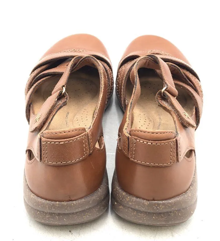 Clarks Women's Roseville Step 61416662 Brown Casual Mary Jane Shoes - Size 8M