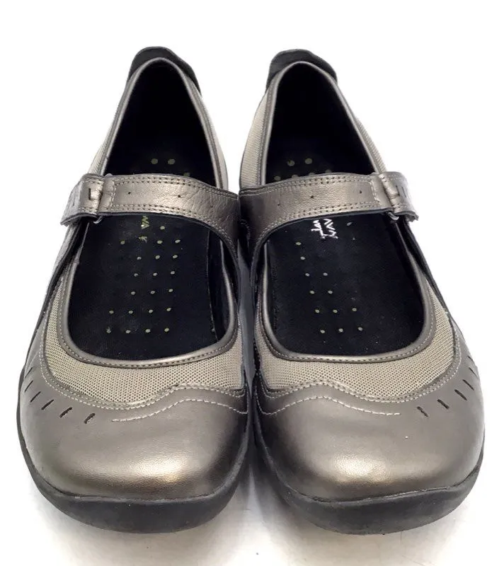 Clarks Women's Wave Cruise 87821 Pewter Casual Mary Jane Shoes - Size 10M