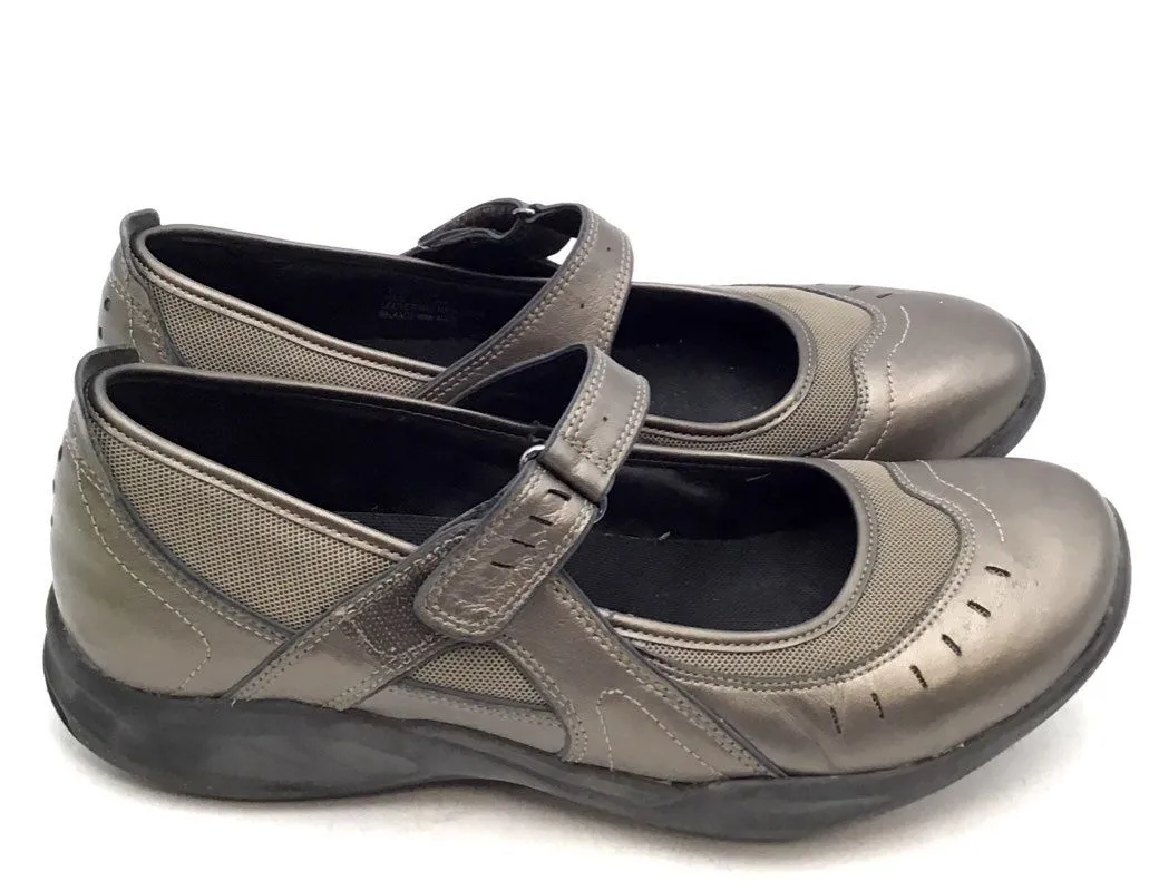 Clarks Women's Wave Cruise 87821 Pewter Casual Mary Jane Shoes - Size 10M