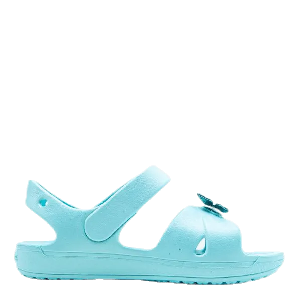 Classic Cross Strap Sandal Kids Blue