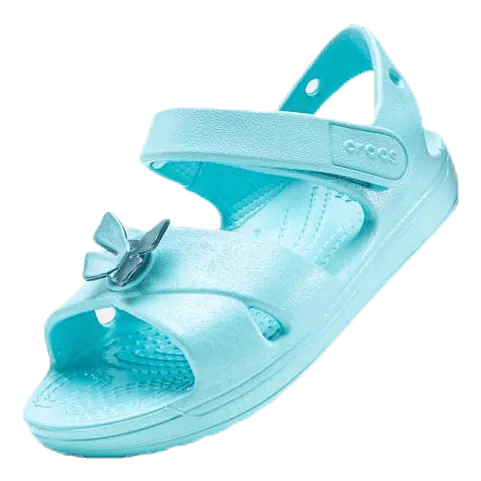 Classic Cross Strap Sandal Kids Blue