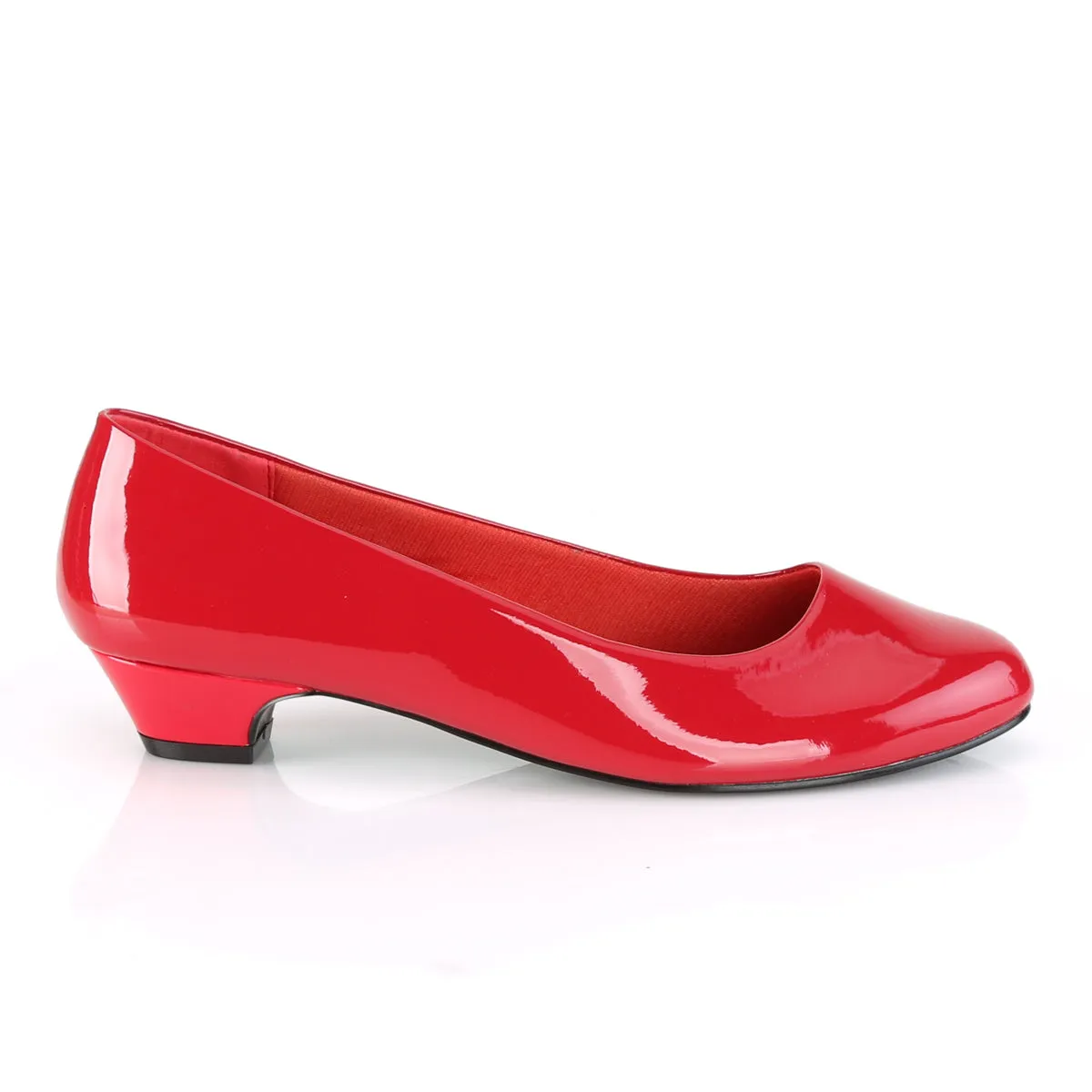 Classic Pump with 1.25-inch Block Heel GWEN-01