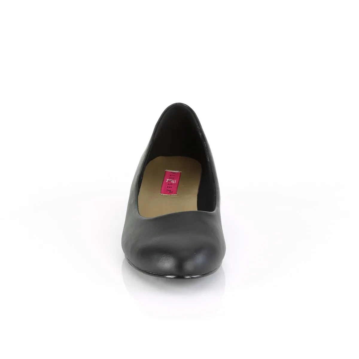 Classic Pump with 1.25-inch Block Heel GWEN-01