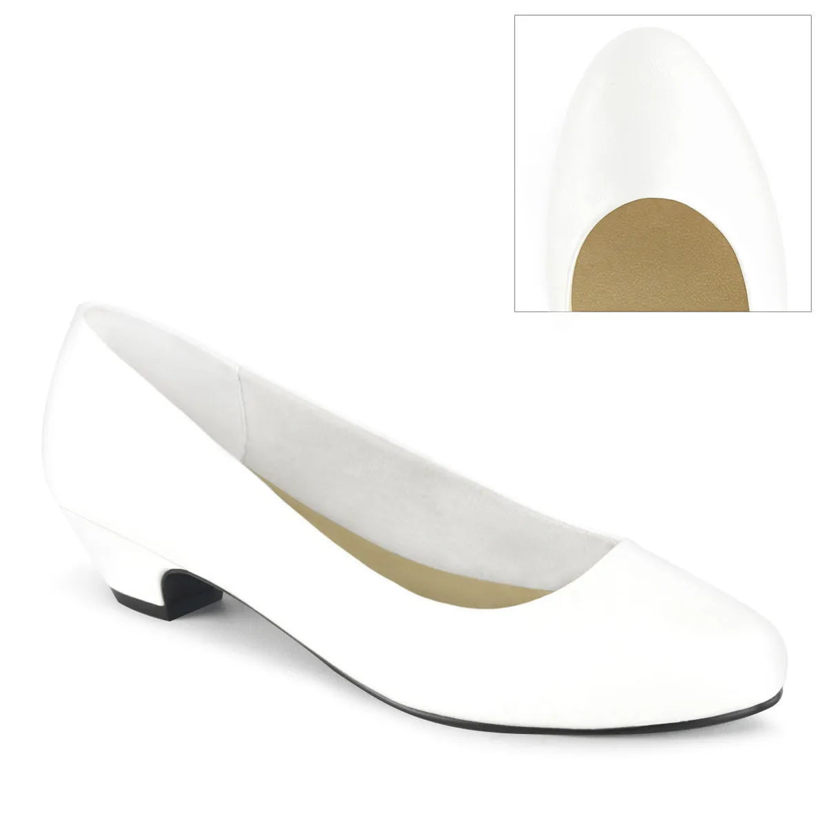 Classic Pump with 1.25-inch Block Heel GWEN-01