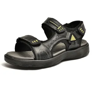 Classic Summer Men's Genuine Leather Sandals