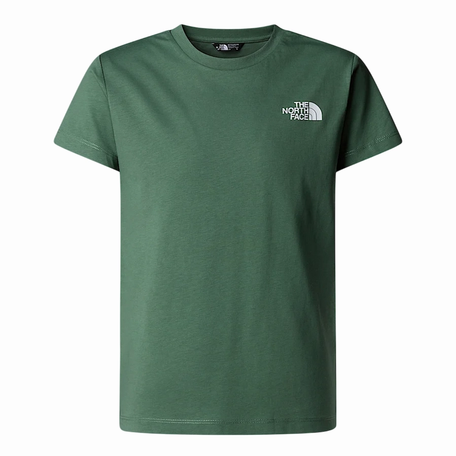 The North Face maglietta manica corta junior Redbox NF0A89VTHCH verde Picnic Trendy Piece