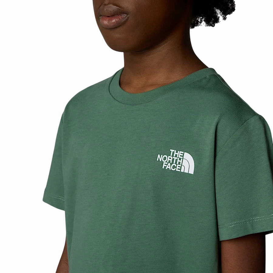 The North Face maglietta manica corta junior Redbox NF0A89VTHCH verde Stylish and Relaxed Fashion-Ready