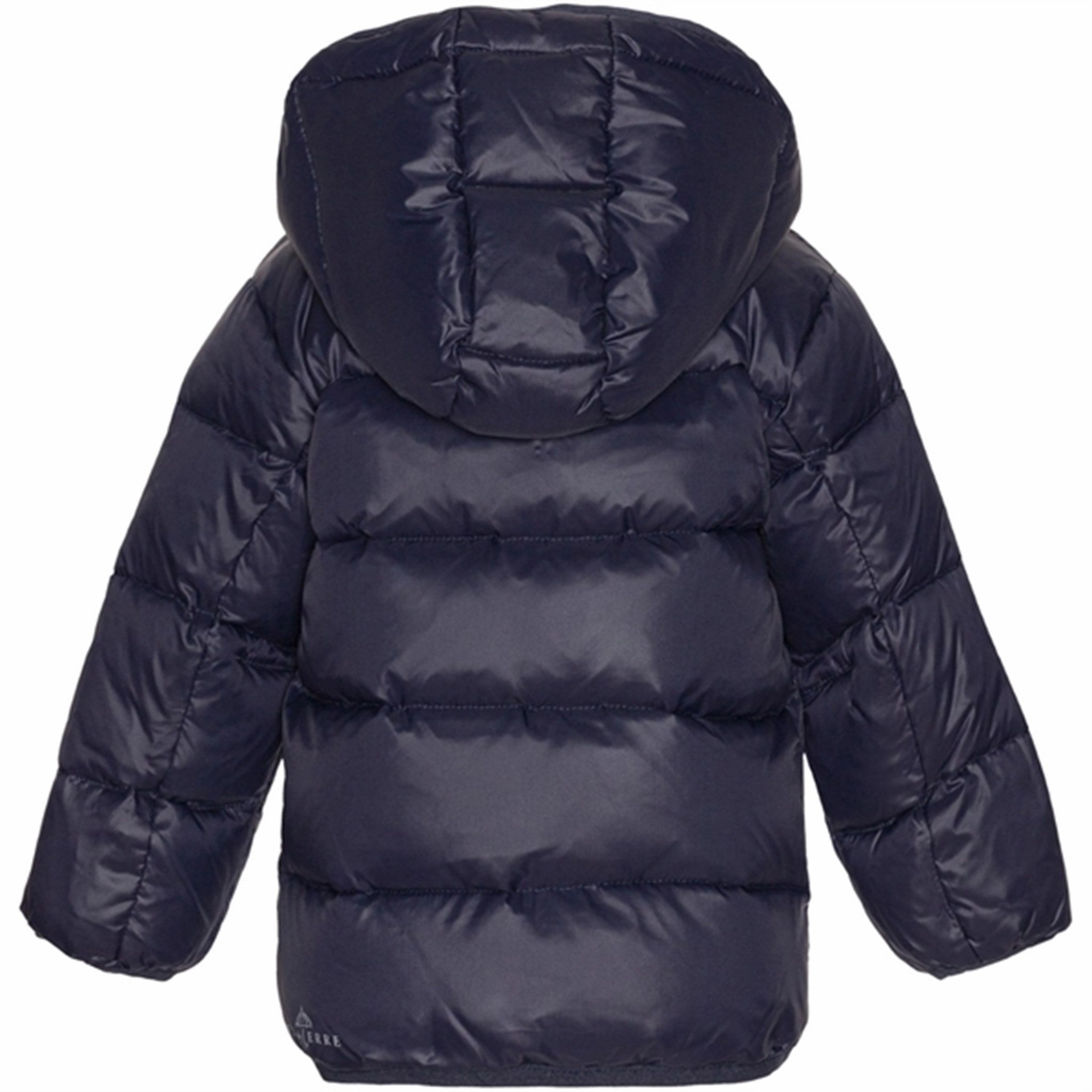 Non Irritating Tags Moisture wicking Ver de Terre Featherlight Baby Down Jacket Navy
