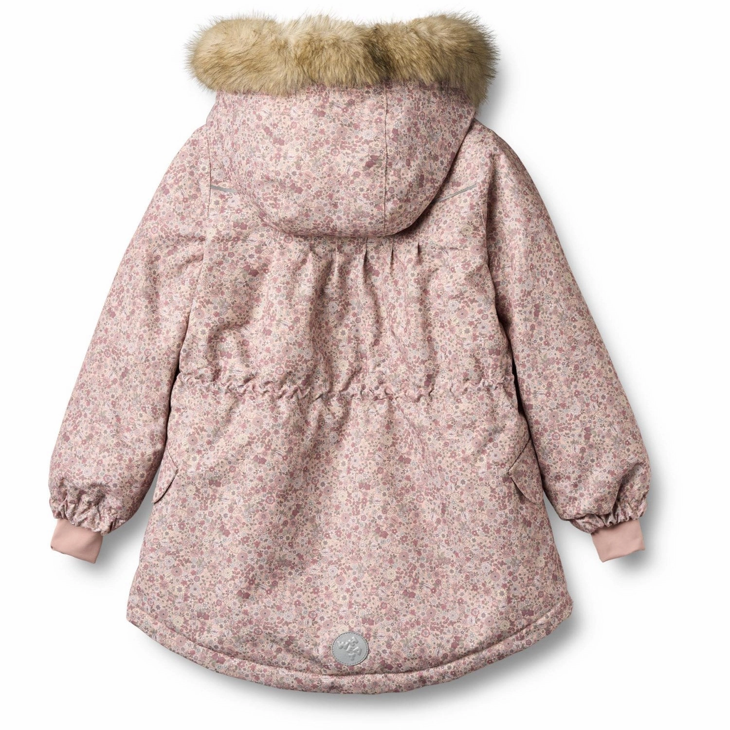 Glove Compatible Cuffs Comfy Street Piece Wheat Rose Dust Flowers Jacket Mathilde