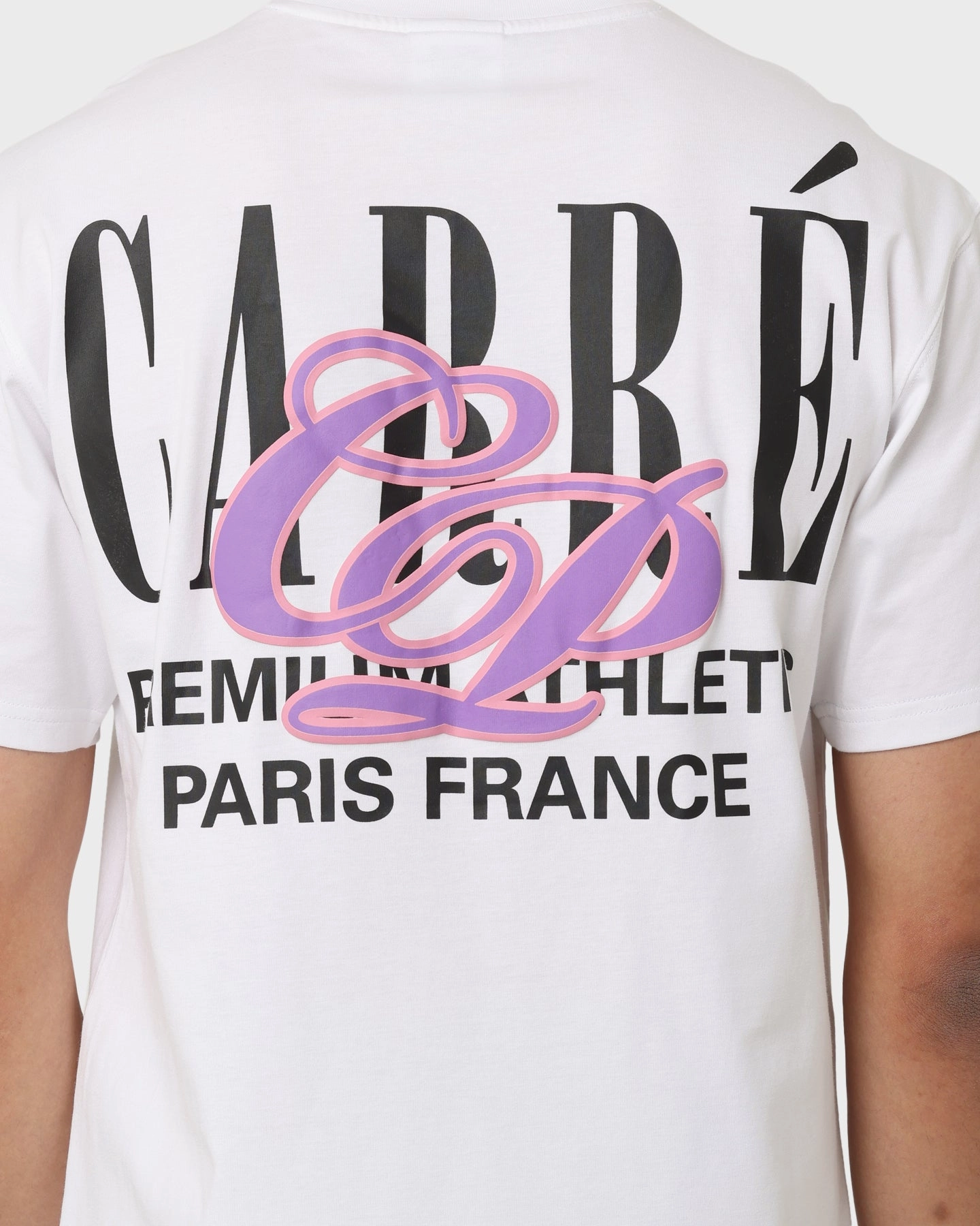 Organic Cotton Construction Weekend Style Trend Carr?? Top Team Oversized T-Shirt White