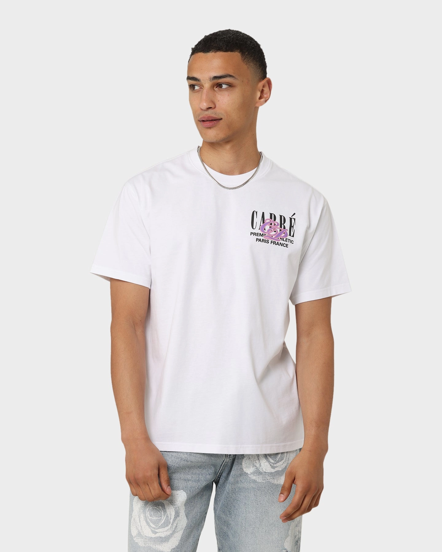Carr?? Top Team Oversized T-Shirt White Comfortable apparel Minimal Look