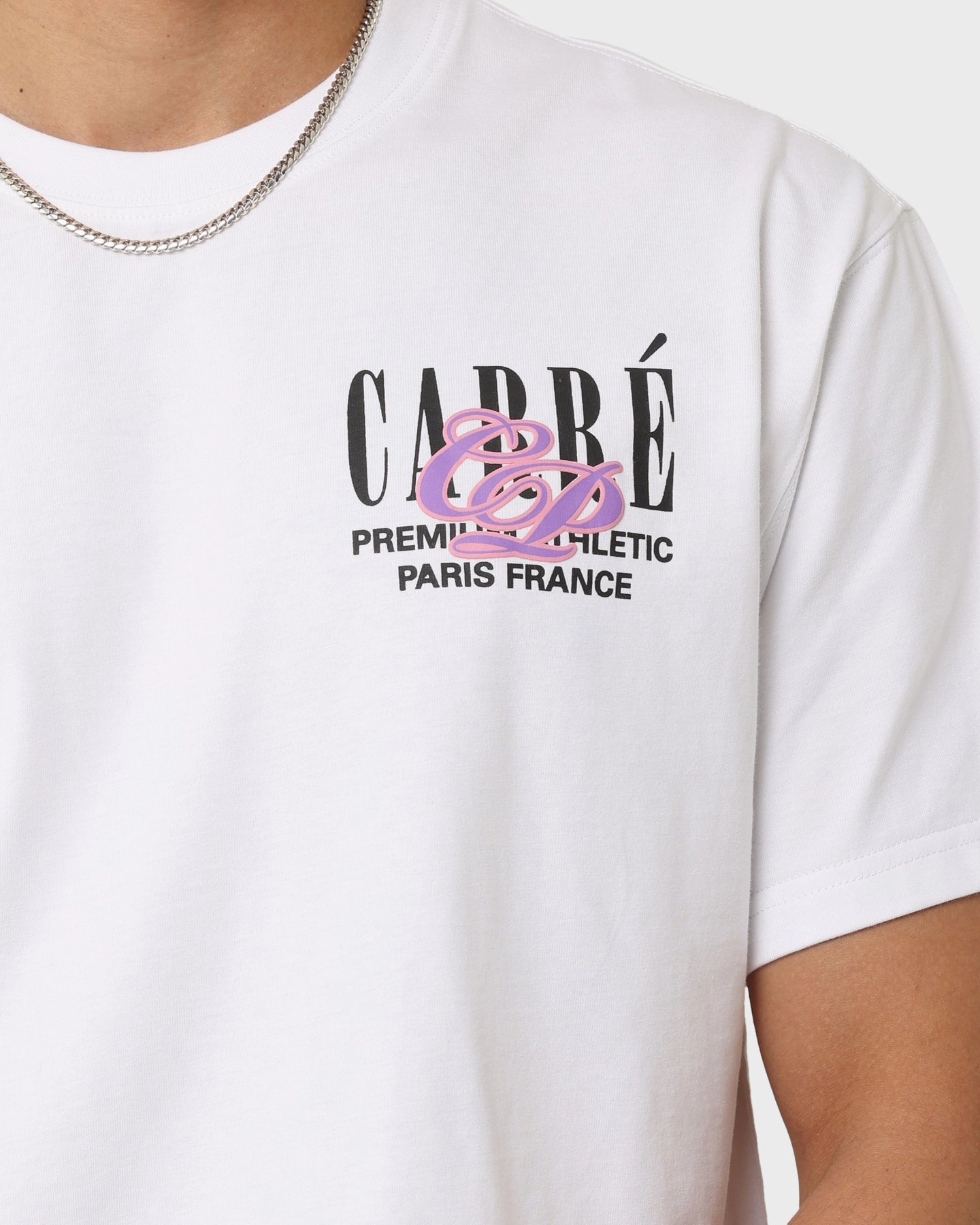 Carr?? Top Team Oversized T-Shirt White On-the-Go Fashion Casual Comfort Wear