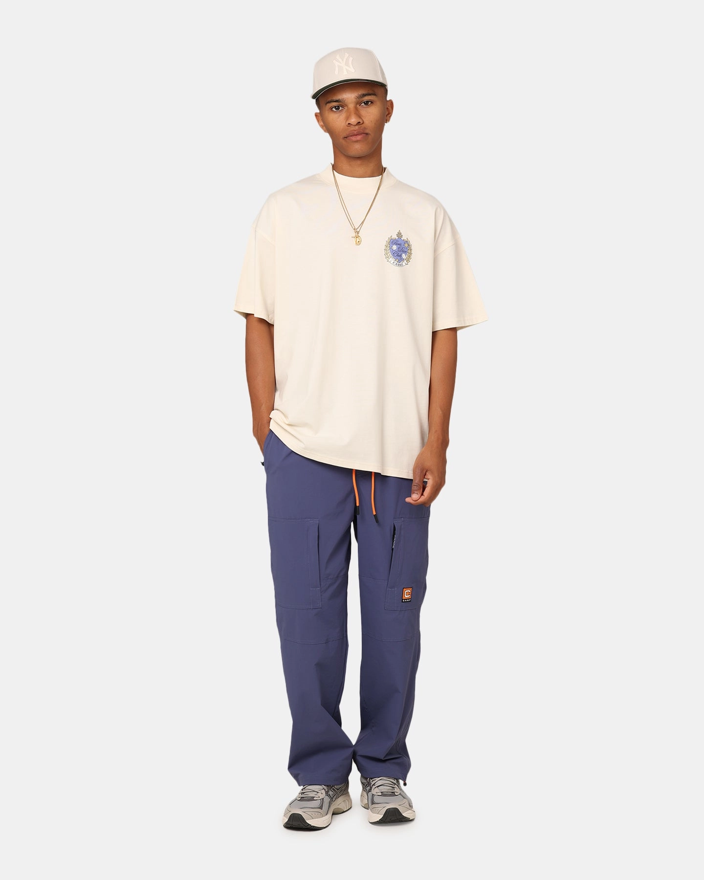 Carre Dice Club Oversized T-Shirt Stone All-Purpose Comfort