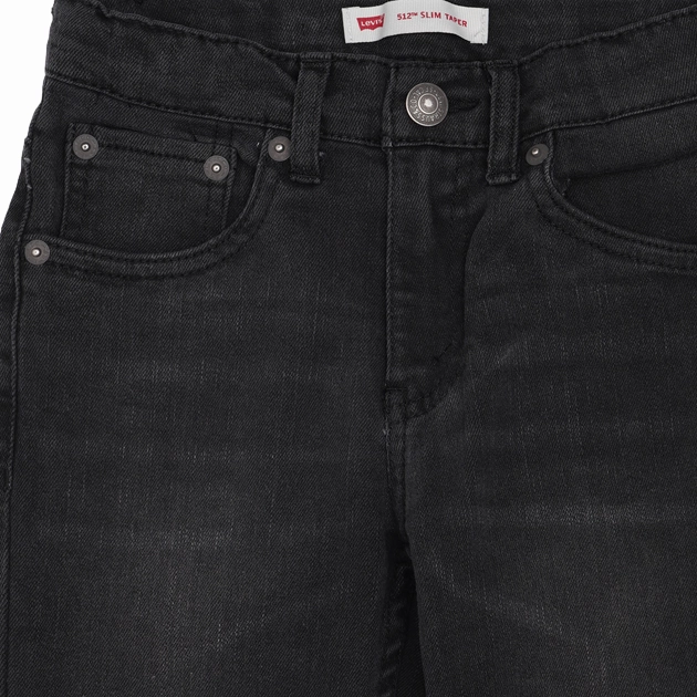 Levi's Kids pantalone da bambino e ragazzo Jeans 512 Slim Taper 8E6728 K8C nero Wear It All