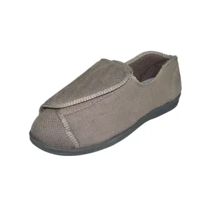 CLINIC Comfort System Men’s Clinic Slipper, Brown, 10