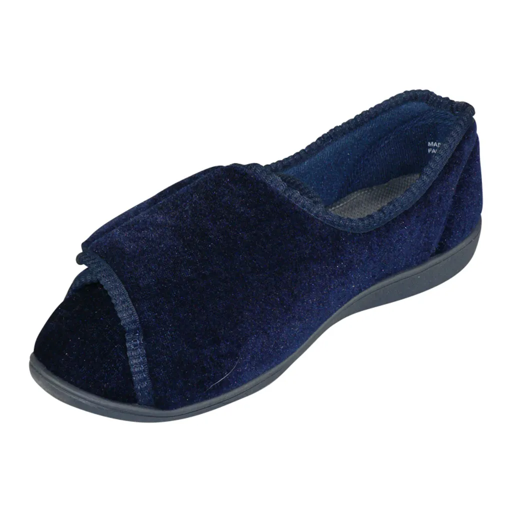 CLINIC Comfort System Women’s Clinic Slipper, Navy, 6