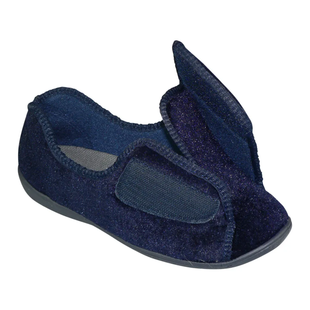 CLINIC Comfort System Women’s Clinic Slipper, Navy, 6