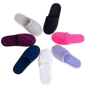 Closed Toe Slippers in Colour