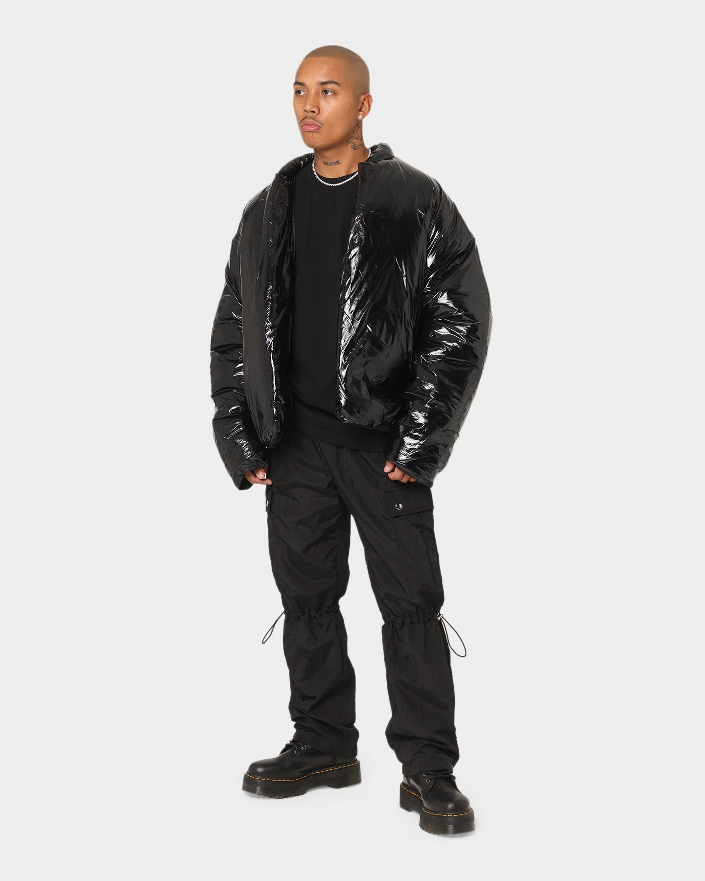 Statement Category Club Paradise  Paxton Puffer Jacket Black