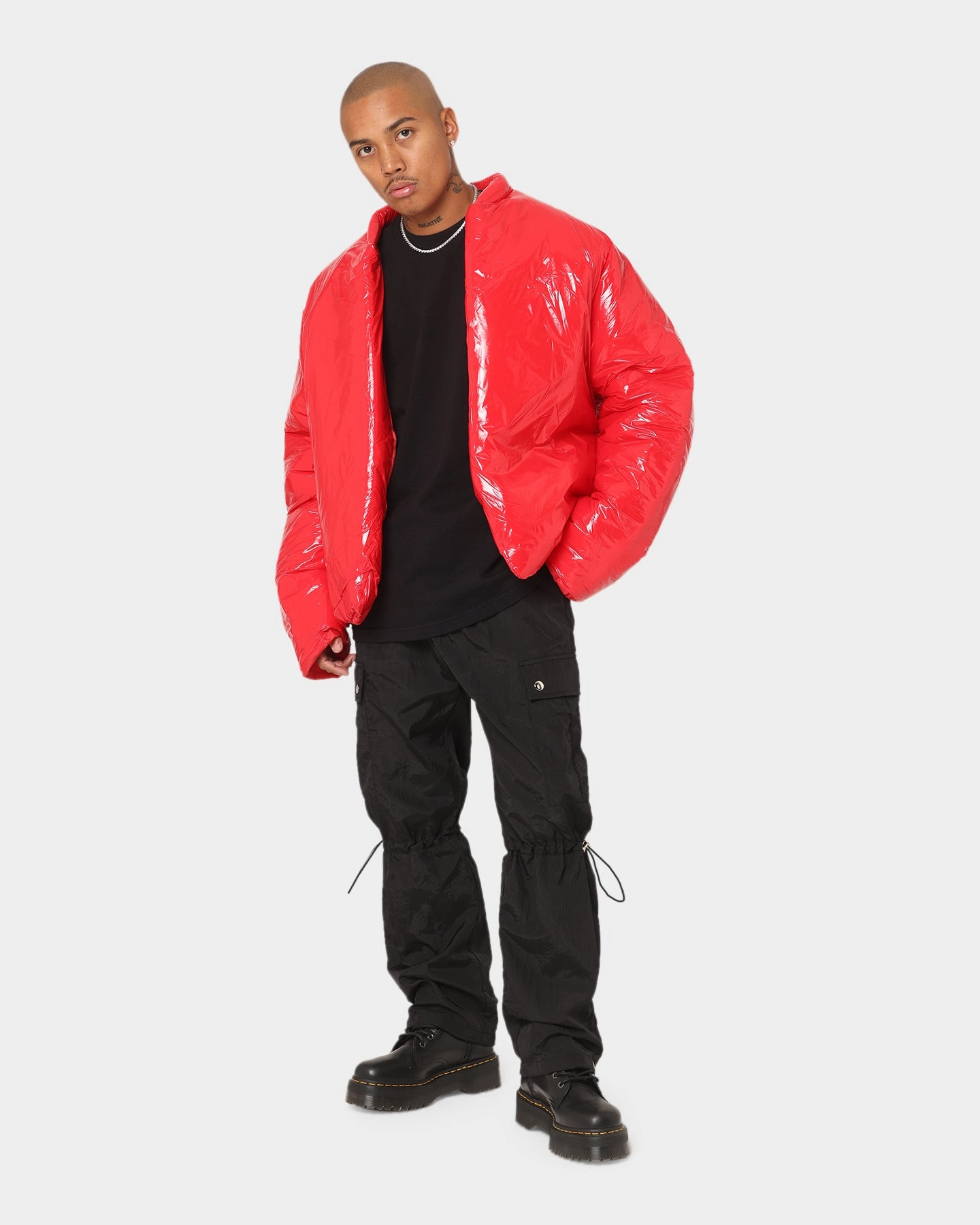 Storm Proof All Season Fit Club Paradise  Paxton Puffer Jacket Red
