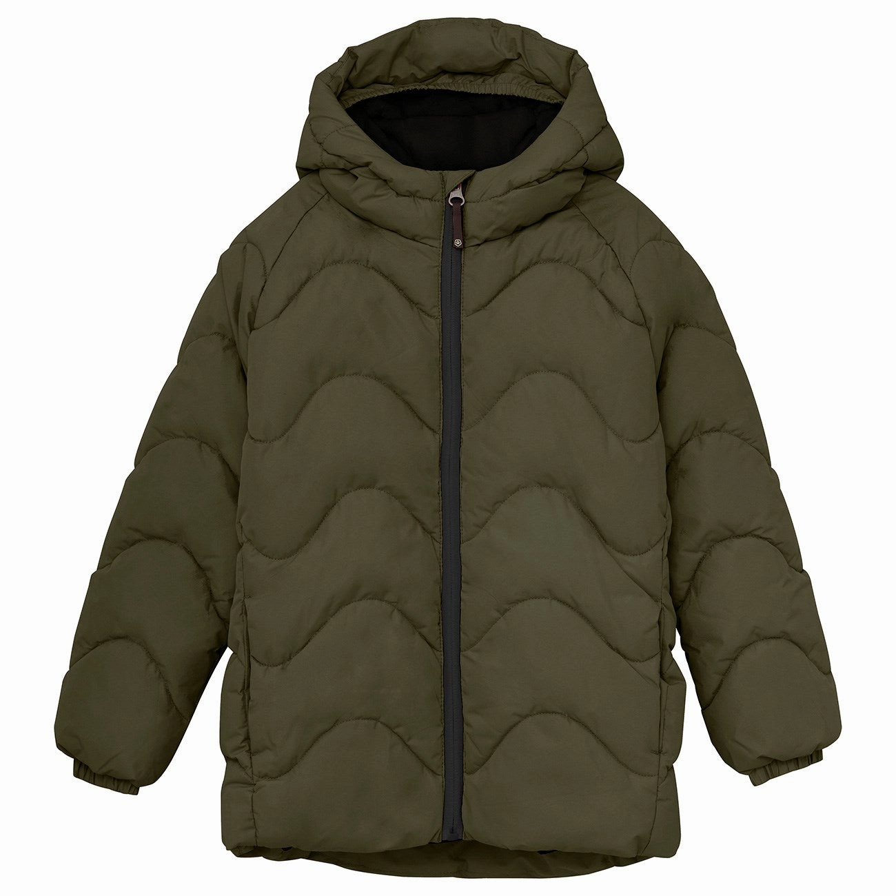 Soft Lining Weatherproof Shell Color Kids Grape Leaf Jacket