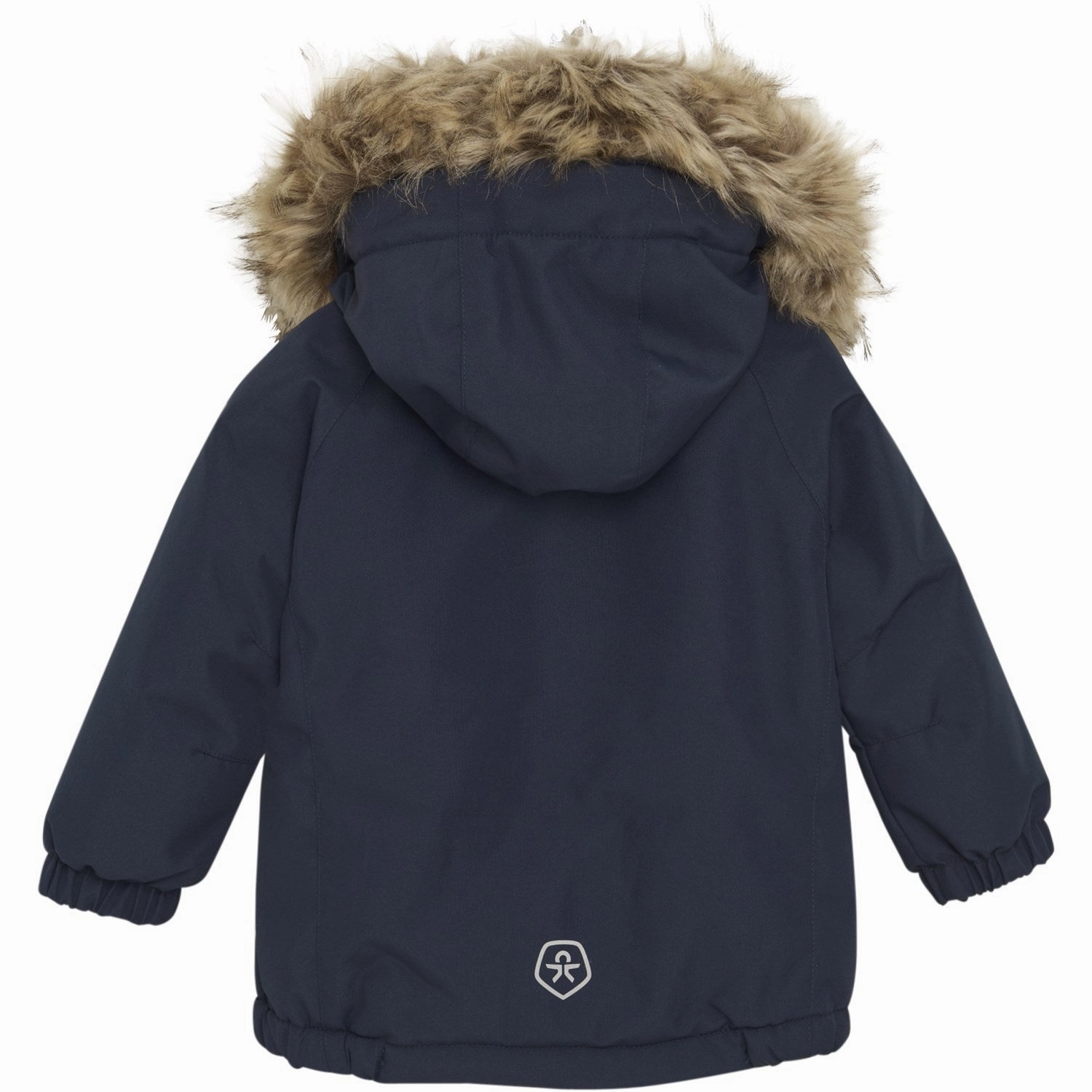 Day To Night Wear Color Kids Total Eclipse Baby Parka W. Fake Fur
