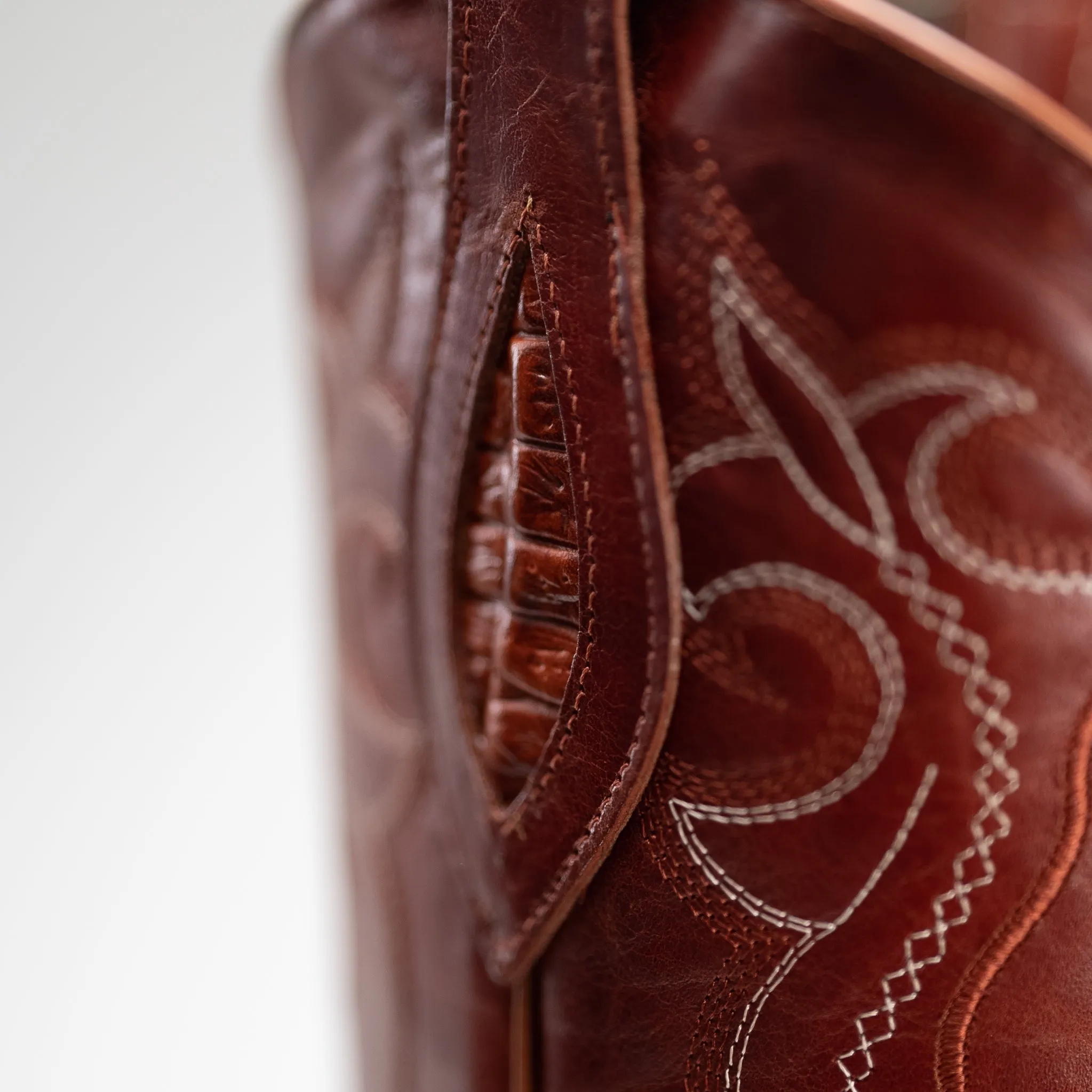 Combo JB904 Cognac Combo Men's Western Boots: J Toe Cowboy & Rodeo boots in Genuine Leather 004 Cognac Belt