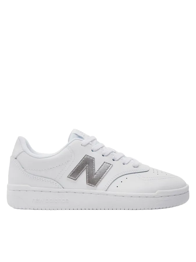 New Balance scarpa sneakers da donna BBW80WMS bianco-argento Power Shoes hill training footwear