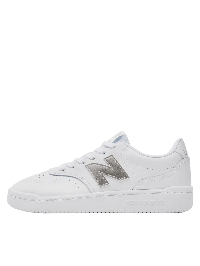 Thermal hats Lightweight Lining New Balance scarpa sneakers da donna BBW80WMS bianco-argento