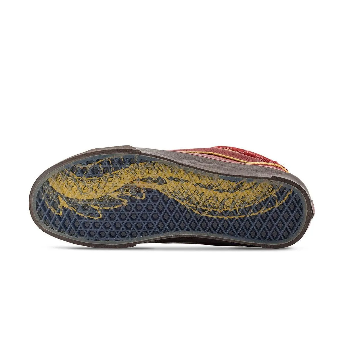 Chic Slip-ons Fashionable Knu Mid Skool Year of the Dragon 'Dark Red'