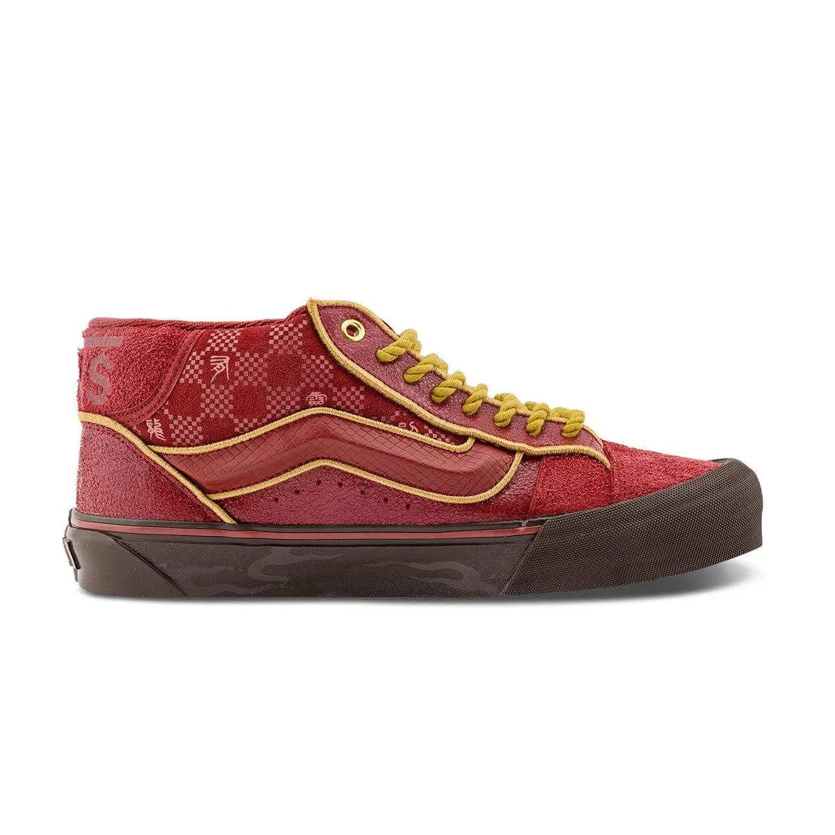 Modern Appeal Fit Glow Knu Mid Skool Year of the Dragon 'Dark Red'