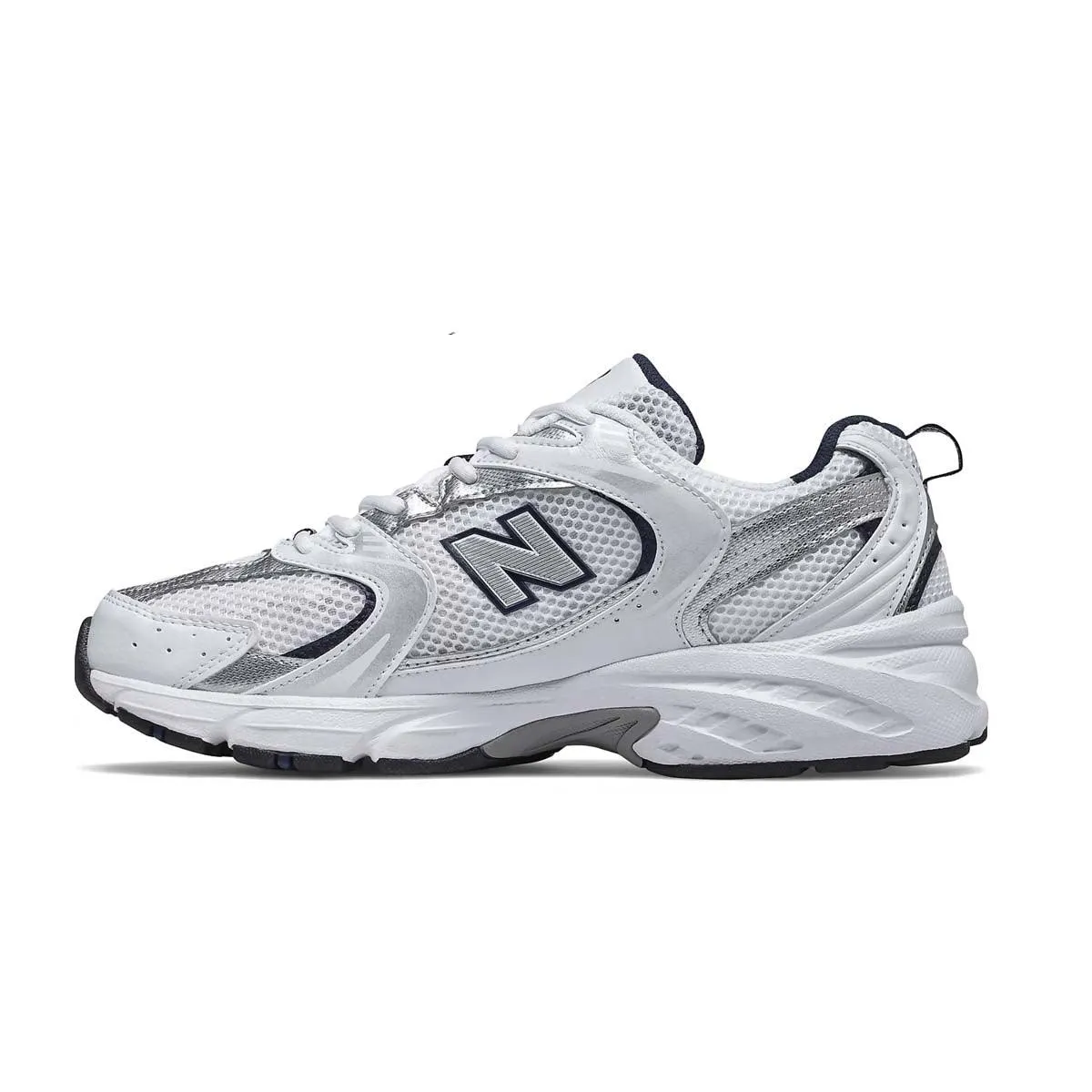 530 'White Natural Indigo' Bendable Heel Counter Breath Points