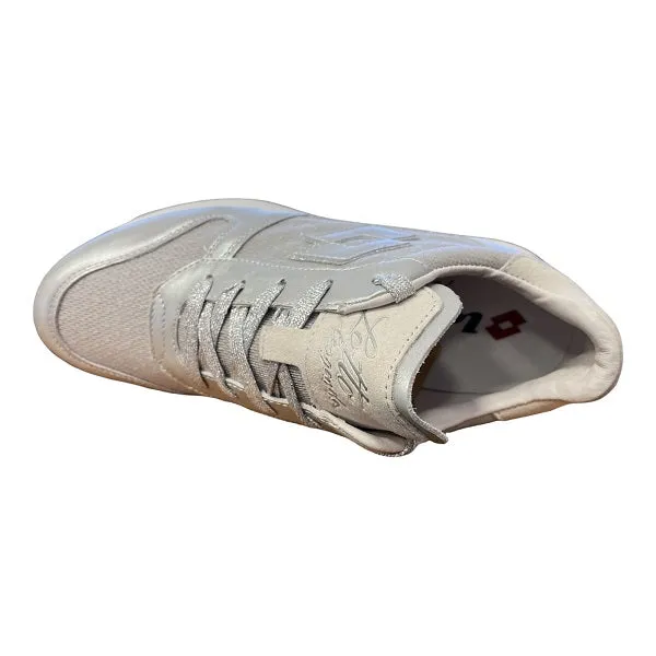 versatile - use - adaptability shoes Lotto Leggenda scarpa sneakers da donna Wedgge Metal 217875 97V argento