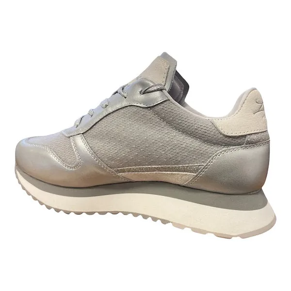 color - red Lotto Leggenda scarpa sneakers da donna Wedgge Metal 217875 97V argento