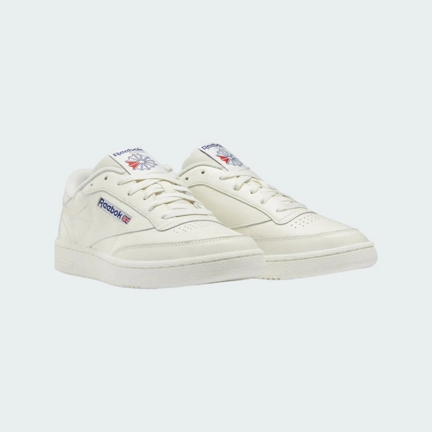 Pressure Mapping Professional Design Reebok Classic Club 85 Unisex Trainers Chalk HP4321