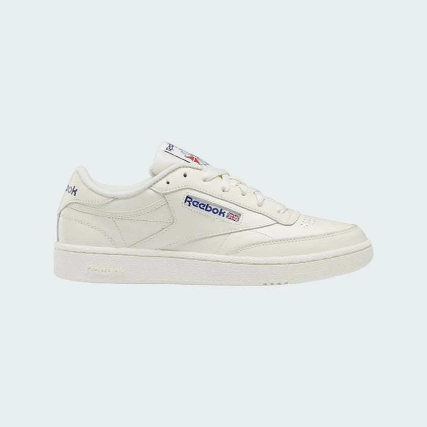 flexible midsole shoes Reebok Classic Club 85 Unisex Trainers Chalk HP4321