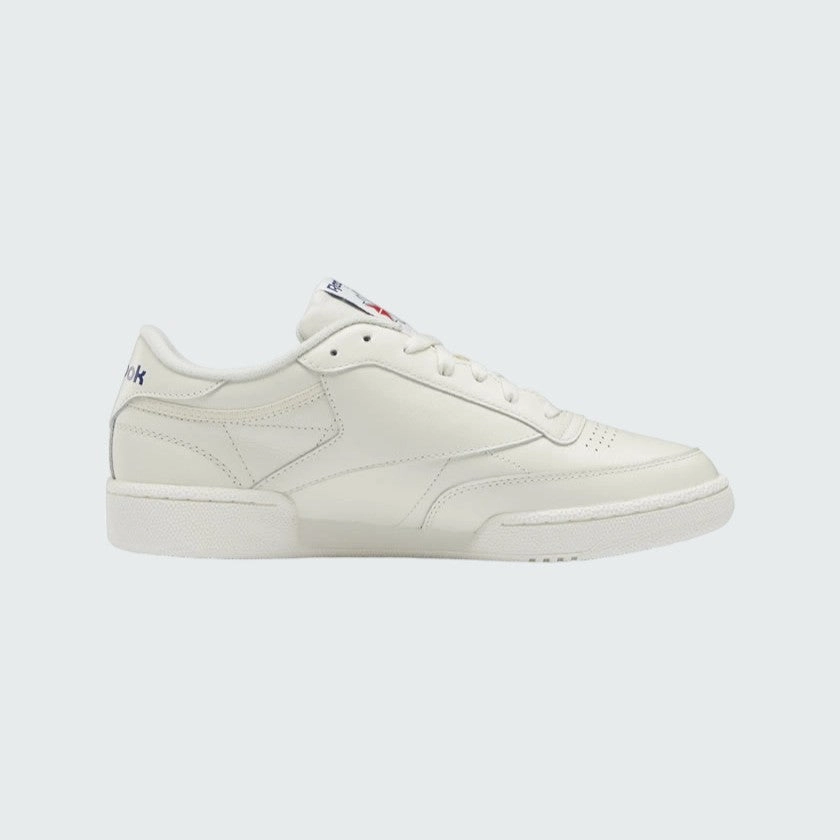 responsive - midsole shoes Micro Perforation Reebok Classic Club 85 Unisex Trainers Chalk HP4321