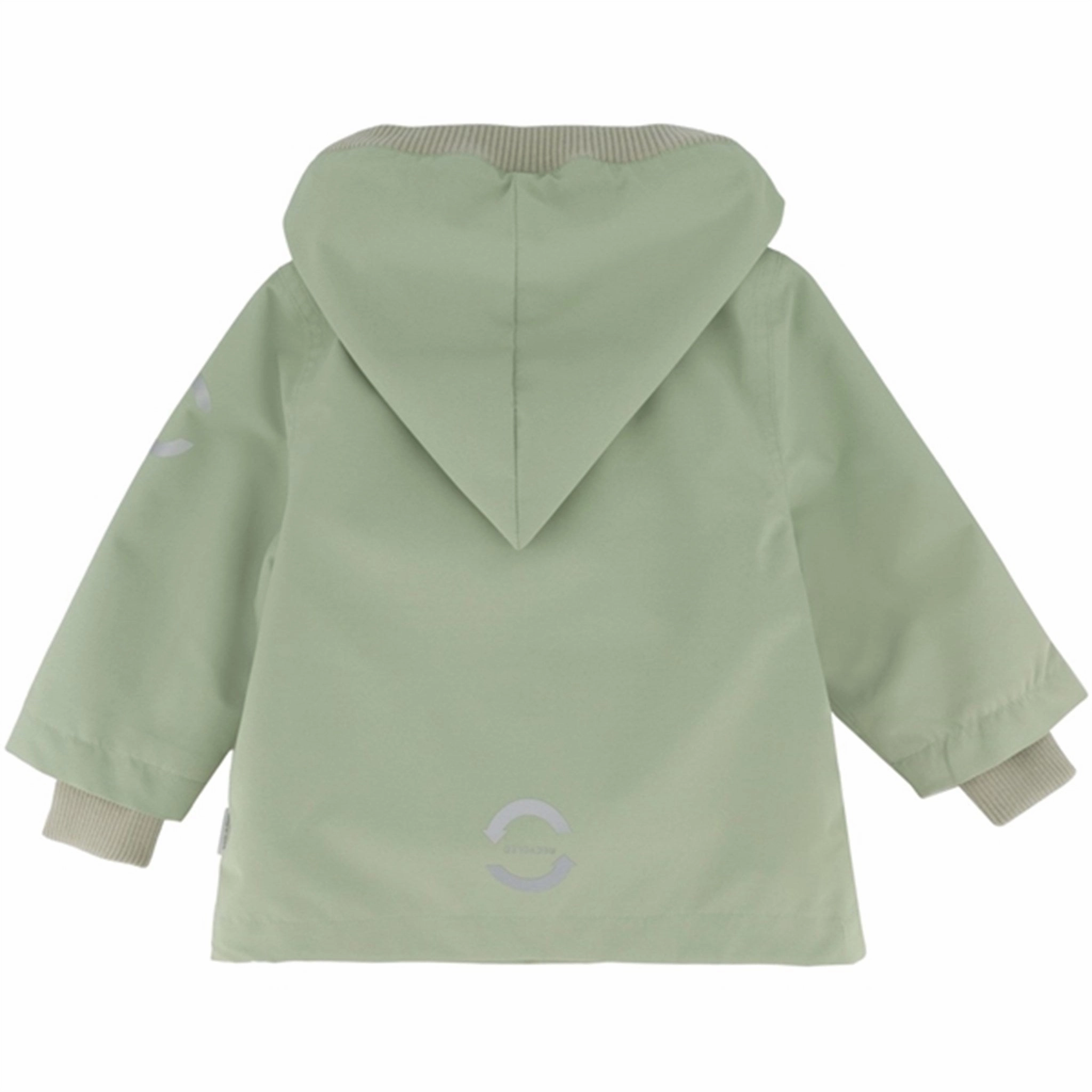Essential City Look Stretch Material Mikk-Line Polyester Baby Jacket Desert Sage